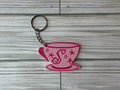 Teacup Disney Themed Keychain