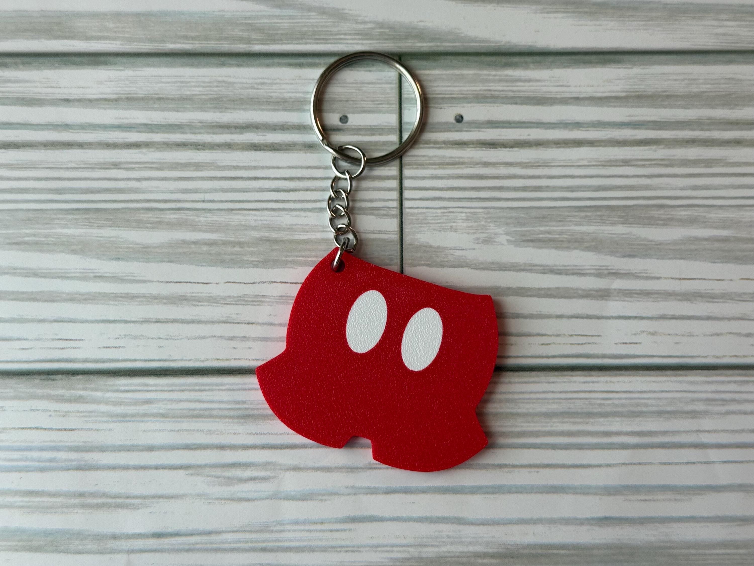 Mickey Clothing Themed Keychain