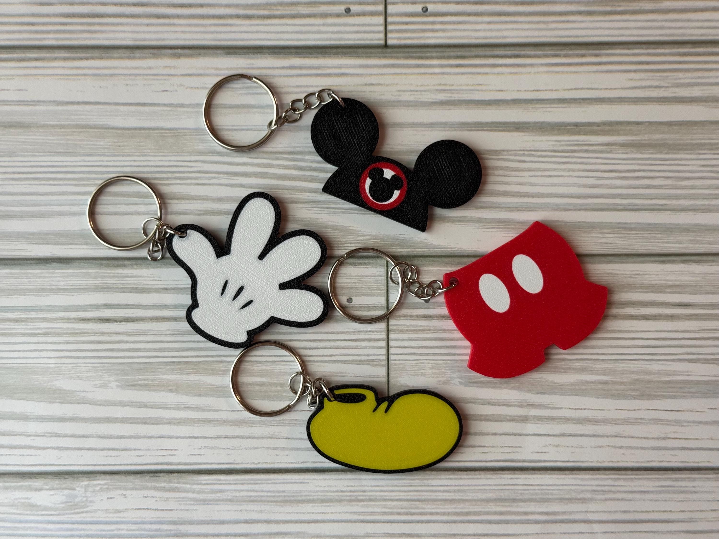 Mickey Clothing Themed Keychain