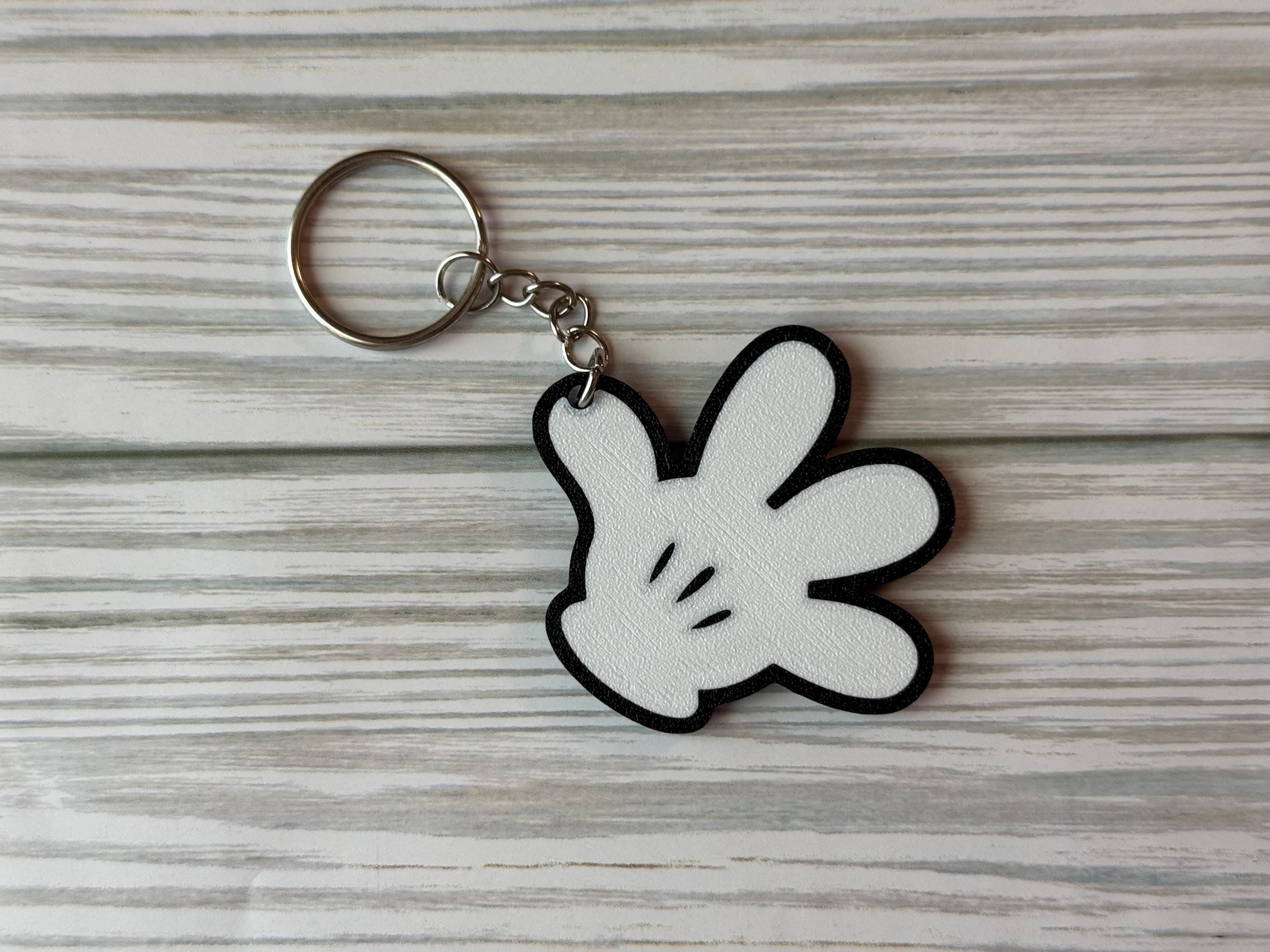 Mickey Clothing Themed Keychain