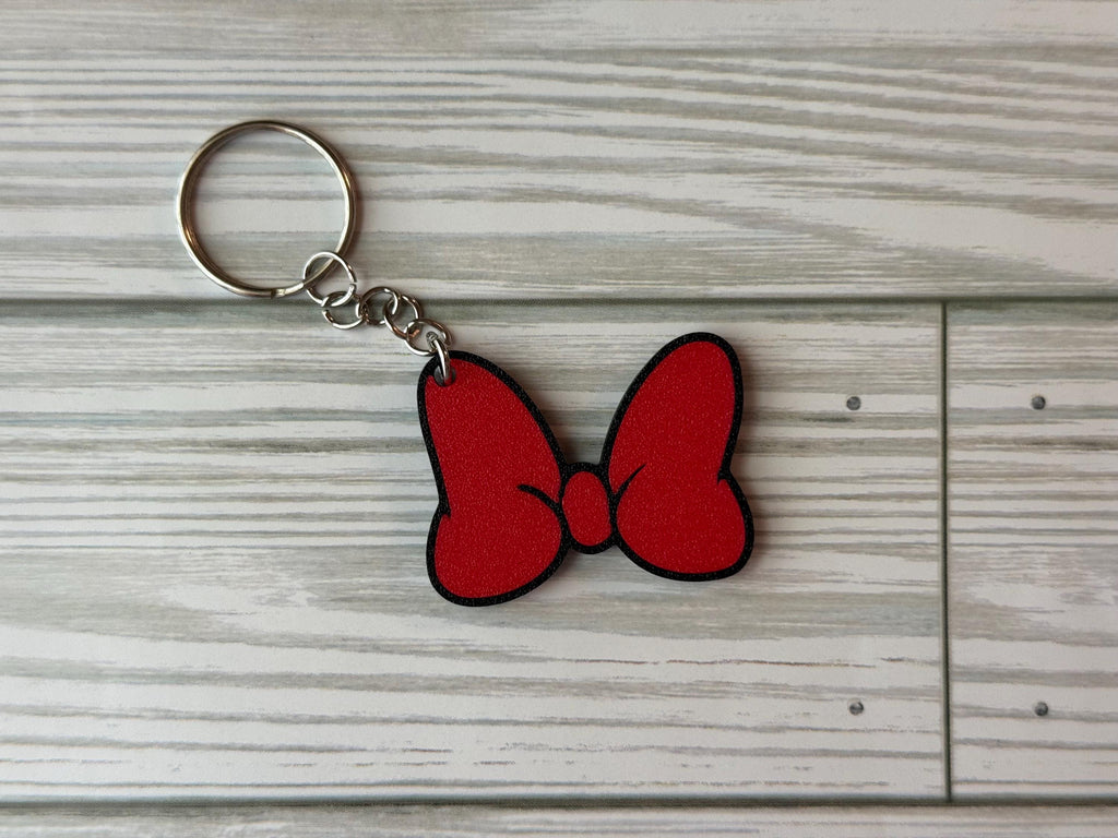 Minnie Mouse Clothing Themed Keychain