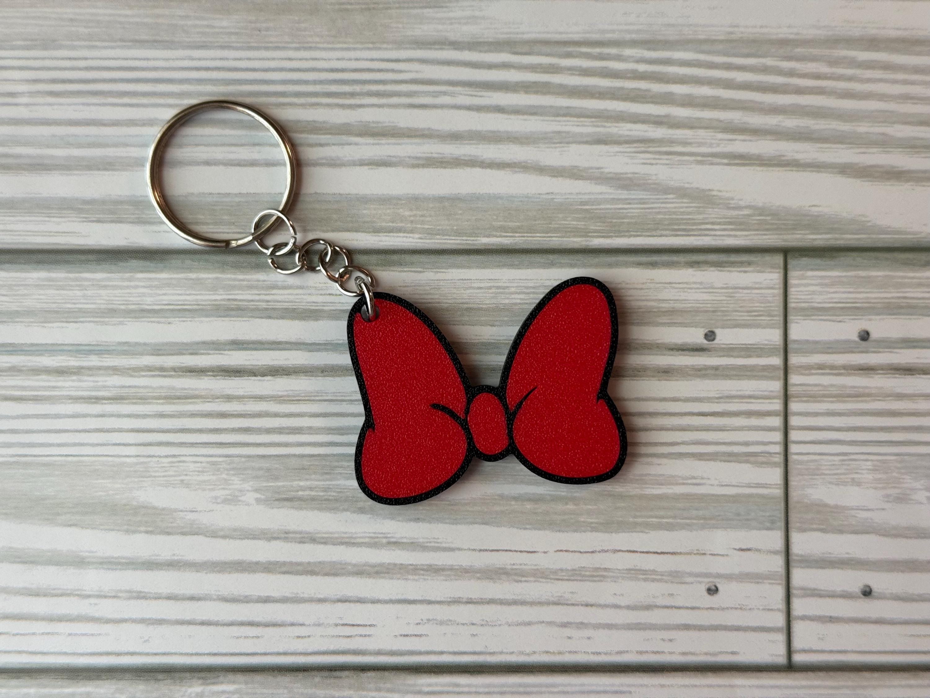 Minnie Mouse Clothing Themed Keychain